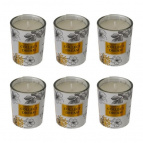 Набор из 6-ти свечей ароматических, L19 W15 H5 см