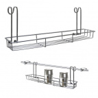 Полка для специй навесная на рейлинг 35*7,5*12 см 