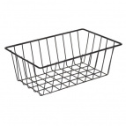 Корзина декоративная металлическая (черная)