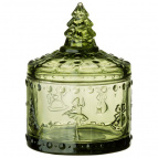 ЕМКОСТЬ ДЛЯ ХРАНЕНИЯ "ЩЕЛКУНЧИК" GREEN, 9*9*12,5 СМ