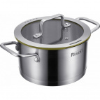 77-0522 Кастрюля со стек. кр. 4,5л; 22х12 см Linea PALERMO