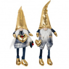 Игрушка набивная "Гном", L19 W12 H59 см (полка 32 см.), 2в.