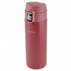ALPENKOK AK-04816A  Термокружка вакуумная 380 мл, розовый(50)