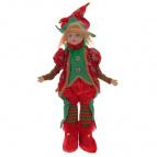 Игрушка набивная с муз и движ "Клоун", L18 W13 H52 см