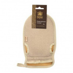 Мочалка «Королевский пилинг», рукавица на резинке, 13,5х23 см, цвет жемчужный, "Банные штучки"/ 108 /18