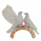 Фигурка декоративная "Голуби", L12 W7 H11 см