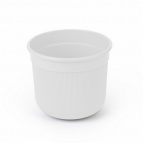 Горшок цв."Сканди" 2л (с дренажной вставкой)(белый)