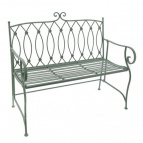 Скамейка, L104 W54 H96 см зеленый