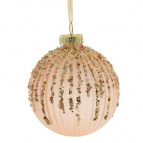 Украшение новогоднее "Шар", L8 W8 H10 см