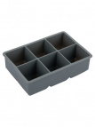 79-030 Форма для льда, 6 кубиков 16х11x4,8см Linea SILICONE