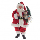 Дед Мороз "Праздничный Волшебник", L15 W9 H27 см