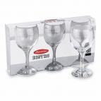 Bistro" наб. 3-х фужеров вино  220сс/8 44412*