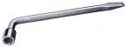 Ключ баллонный ЗУБР "МАСТЕР" L-образный, с монтажной лопаткой, 17мм