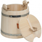 Ведро  9 л. с крышкой "банные штучки"