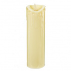 Изделие декоративное "Свеча" (подсвет, AAAх2 н/п) L6 W6 H20 см