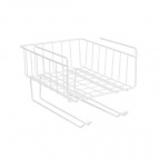 Корзина подвесная с держателями ( белая)