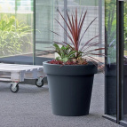 DLOF400-S433 Кашпо LOFLY d39 h36 см 27,3л антрацит (anthracite)