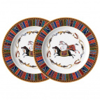 НАБОР ТАРЕЛОК ЗАКУСОЧНЫХ LEFARD "PASSAGE" 2 ШТ. 20 СМ (КОР=24НАБ.)