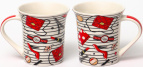 ЯРКАЯ ЖИЗНЬ, кружка 310мл, NEW BONE CHINA, упаковка - гофрокороб