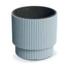 DBMIN300-443U Кашпо MILLY d30 h28,5см 10/17л св. серый (light gray) с вкладышем (ш/к 7518)