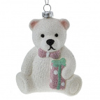 Украшение новогоднее "Медвежонок", L8,6 W7 H9,8 см