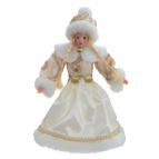 Снегурочка  подвесная с ёмкостью для конфет L13 W13 H21 см