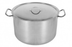 Кастрюля нерж. цельн. вм. 30