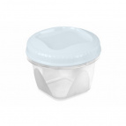 Банка с завинчивающейся крышкой "Тондо" 1,2л светло-голубая С287СГЛ