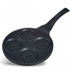 СКОВОРОДА AGNESS ДЛЯ ОЛАДИЙ С АНТИПРИГАР.ПОКРЫТИЕМ ДИАМЕТР=21.5 СМ.