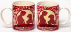 МОЯ ЛЮБОВЬ, кружка 350мл, NEW BONE CHINA, упаковка - гофрокороб