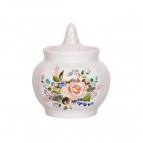 Сахарница 600 мл Розалия Гранатовый