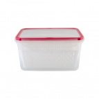 Контейнер с сеткой Экстра лок L 3,3л (красный)