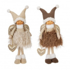 Игрушка набивная "Ангел", L16 W10 H40 см, 2в.