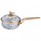 КОВШ LEFARD ЭМАЛИРОВАННЫЙ, СЕРИЯ ROYAL GARDEN 14СМ/0,9Л,  ДЛИНА=31СМ ПОДХОДИТ ДЛЯ ИНДУКЦИОН