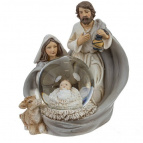 Фигурка декор в стекл шаре "Рождество", D 4.5 см, L9 W6,5 H10,5 см