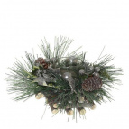 Подсвечник "Еловый венок", L13 W13 H8 см