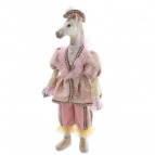 Игрушка набивная стоя "Лошадь" (муж), L17 W14 H44 см