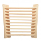 Абажур "Жалюзи" угловой, липа 38,5*35*6 "Банные штучки" /3