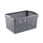 Корзинка "Лофт" 5,3л 295х185х145мм (серый)