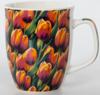 ТЮЛЬПАНЫ, кружка 350мл, NEW BONE CHINA